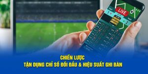 Khoảng cách tỷ số được tính dựa trên tổng số bàn thắng